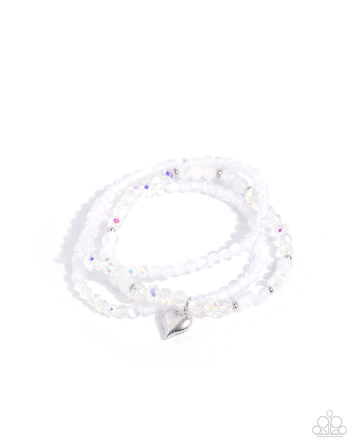 Flirtatious Facets - White