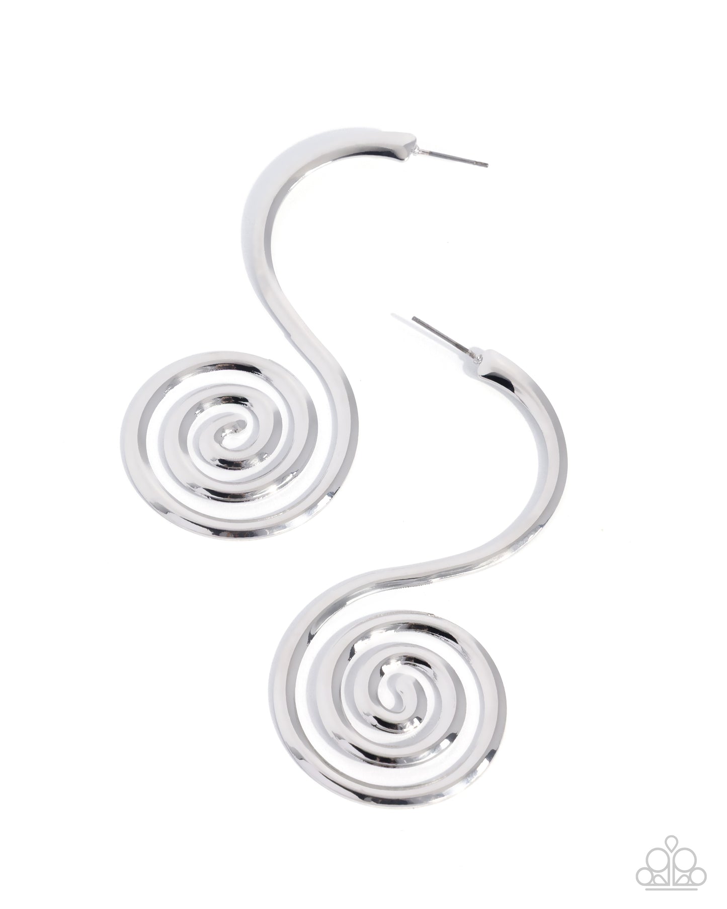 Spiral Showcase - Silver