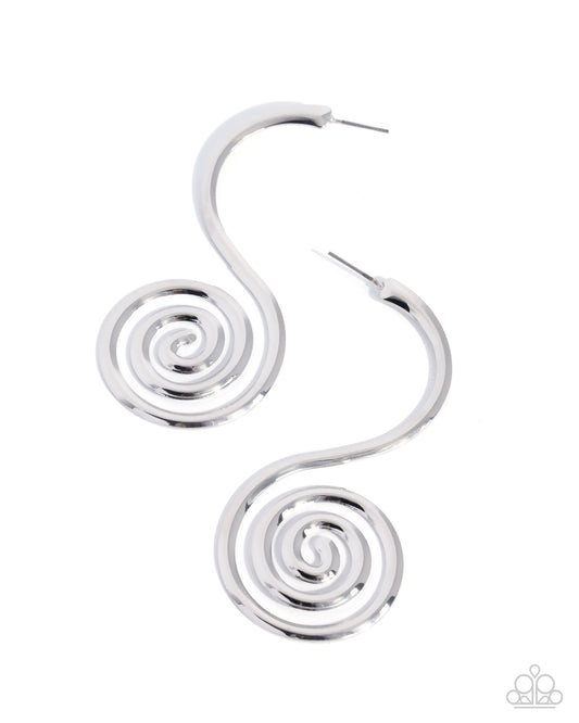 Spiral Showcase - Silver