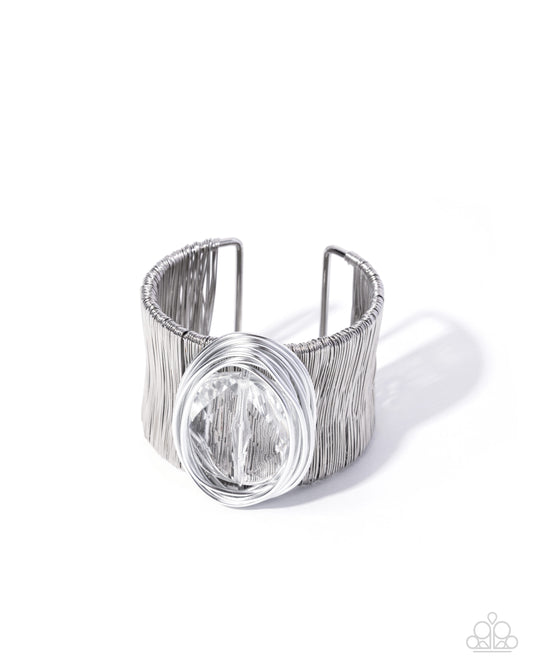 Textured Tabloid - Silver