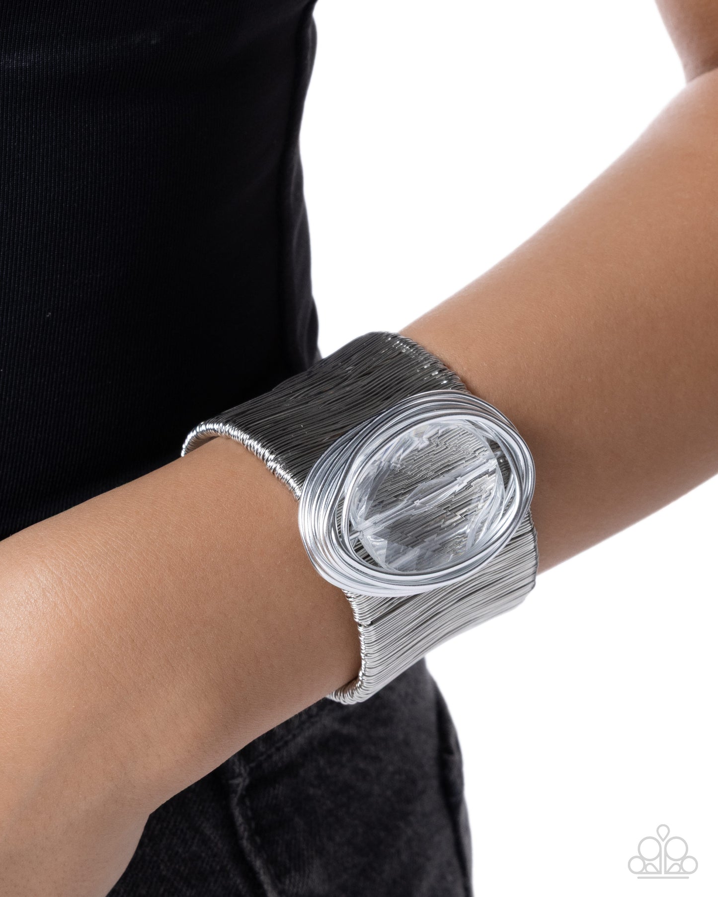 Textured Tabloid - Silver