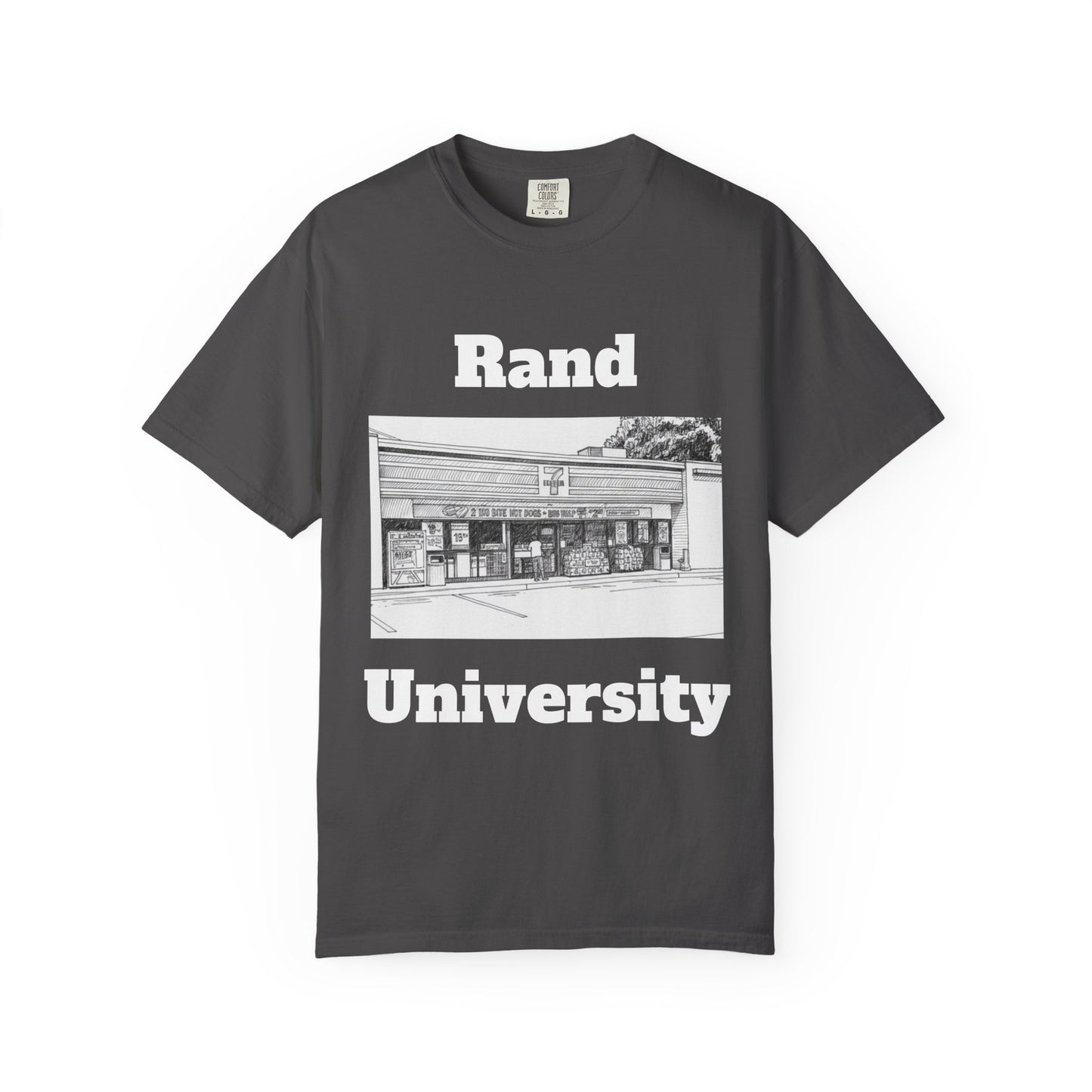 Rand University - Corner Store - Graphic Tees  (Color Options)