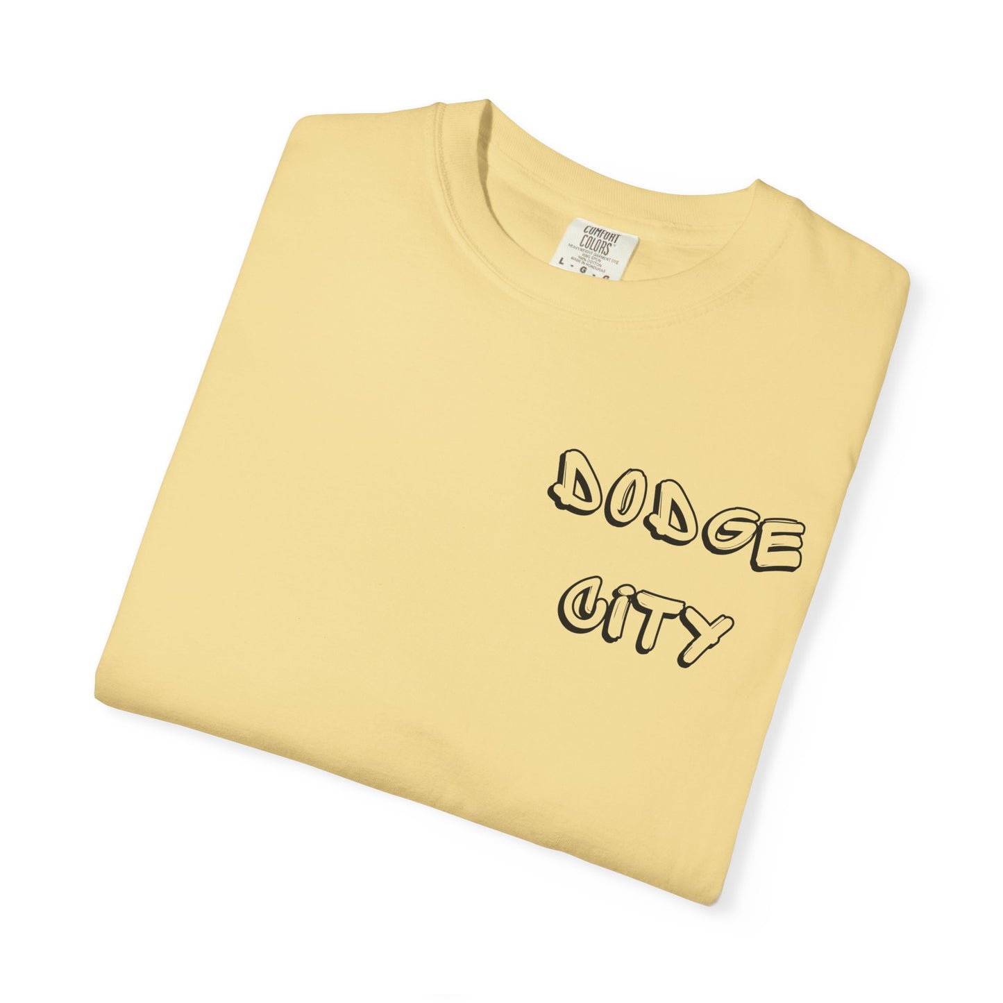 Dodge City Pocket - Graphic Tees (Color Options)