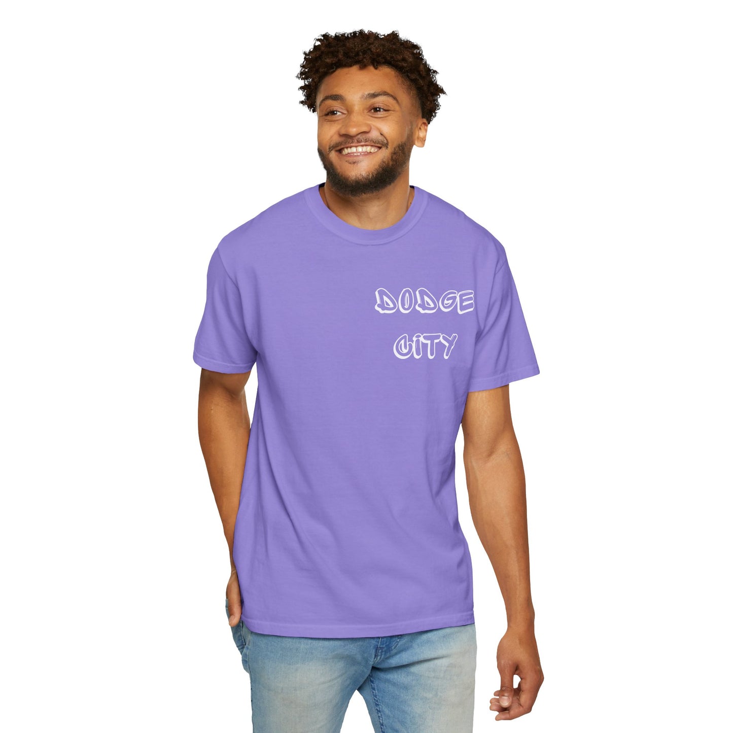 Dodge City Graffiti Pocket - Graphic Tees (Color Options)