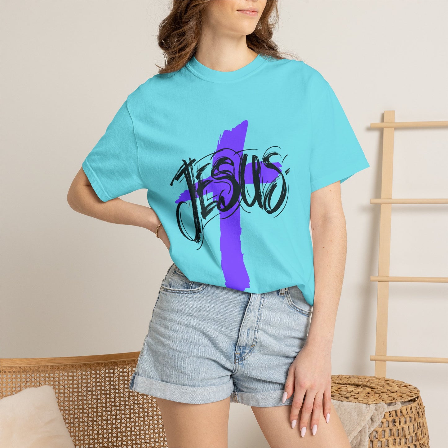Jesus Cross - Graphic Tees  (Color Options)