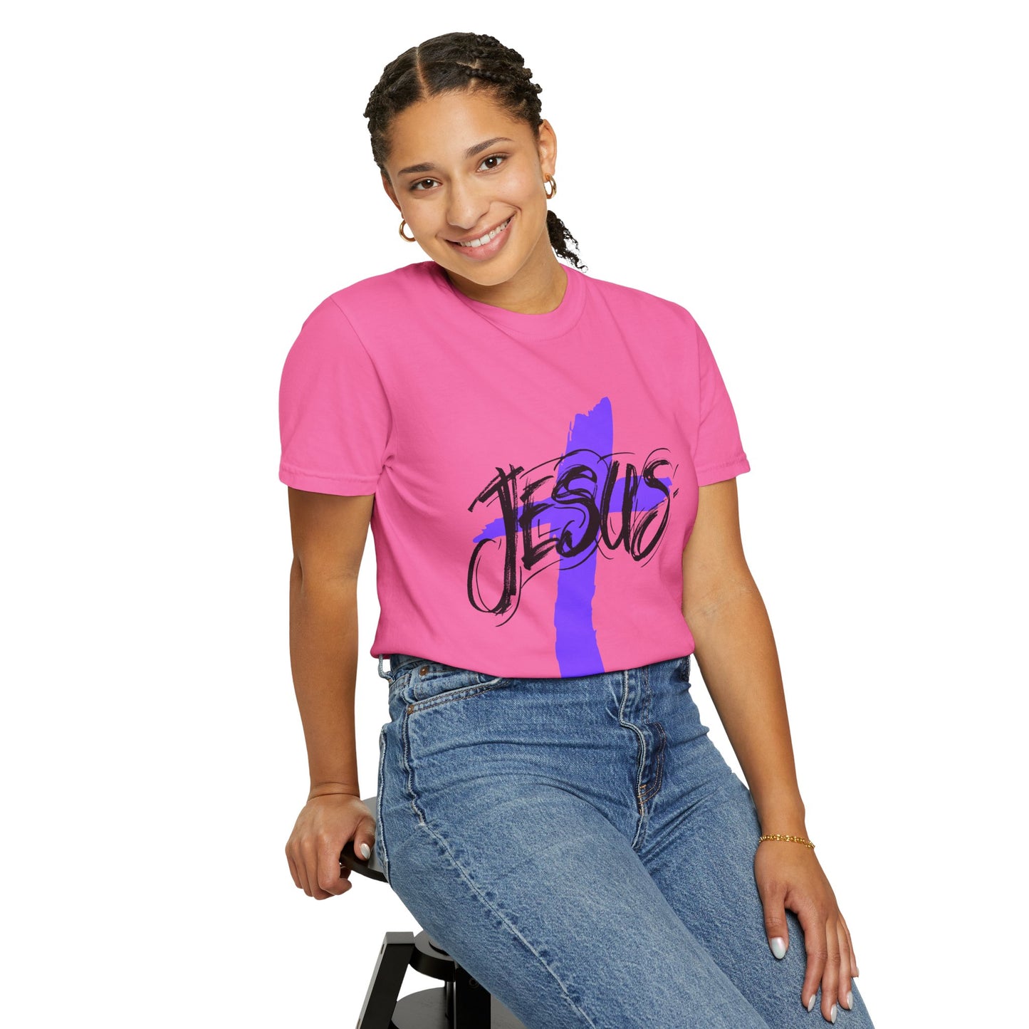 Jesus Cross - Graphic Tees  (Color Options)