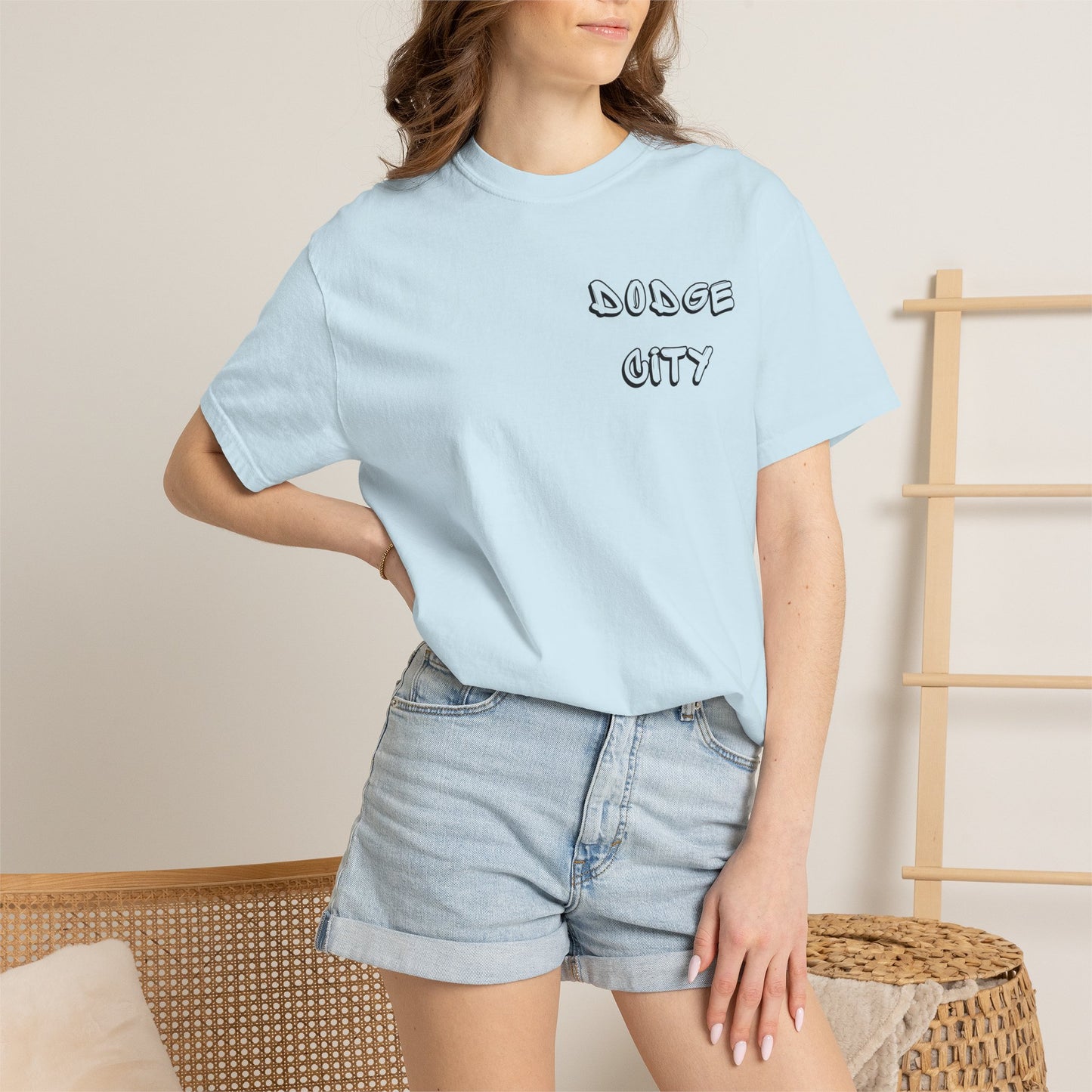 Dodge City Pocket - Graphic Tees (Color Options)