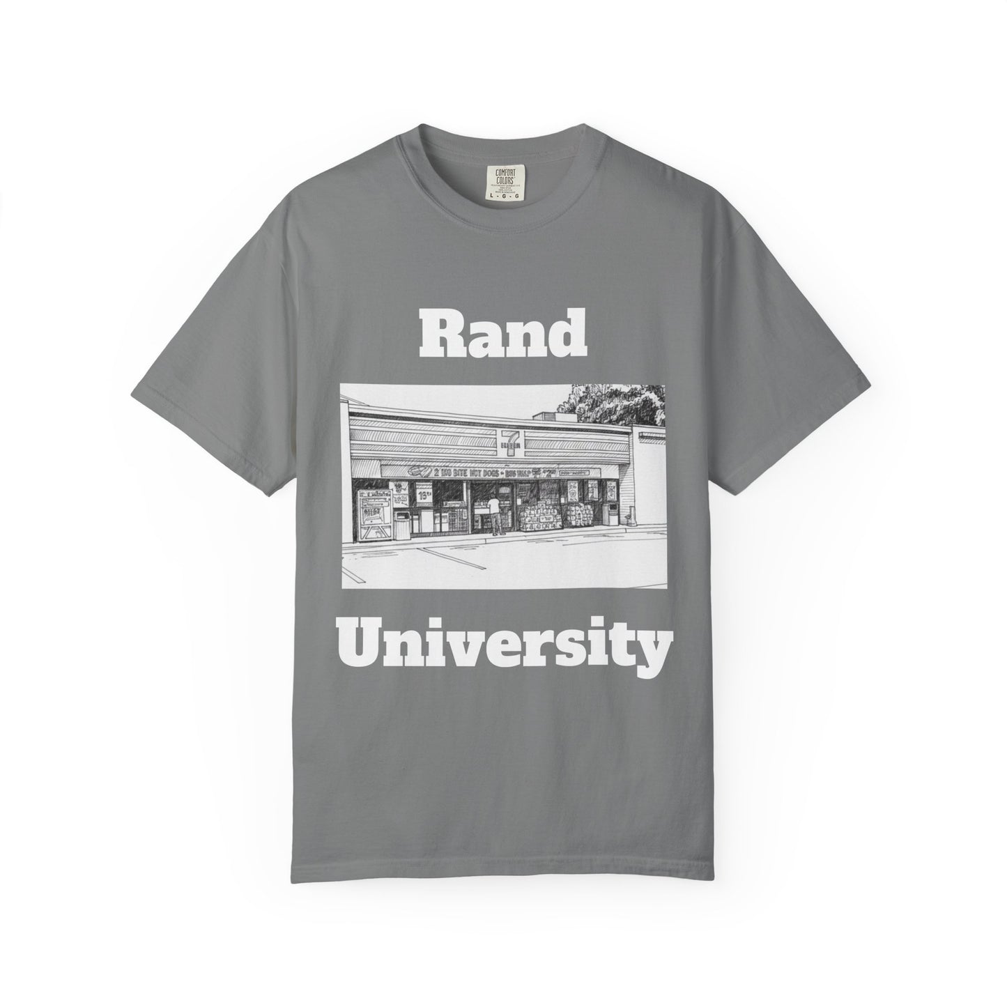 Rand University - Corner Store - Graphic Tees  (Color Options)