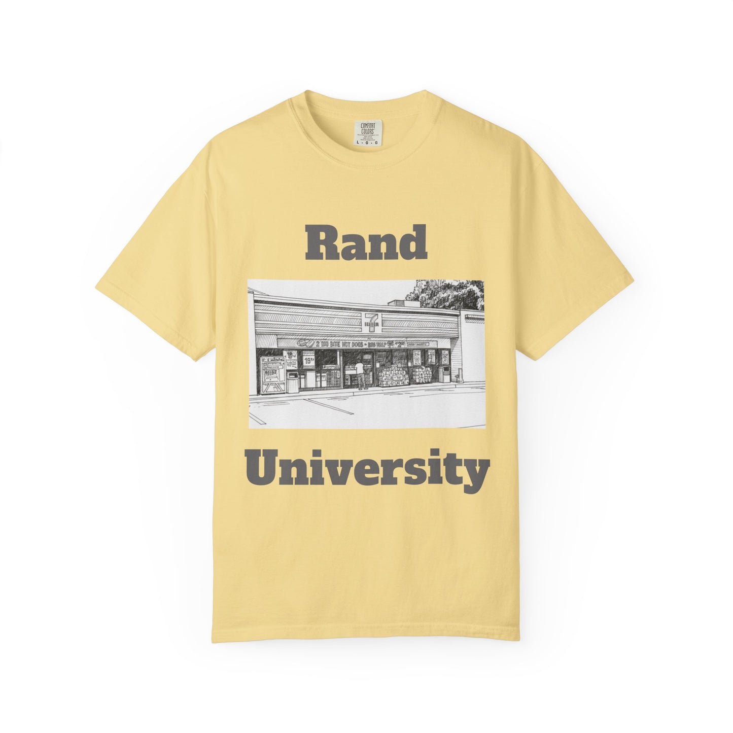 Rand University - Corner Store - Graphic Tees  (Color Options)