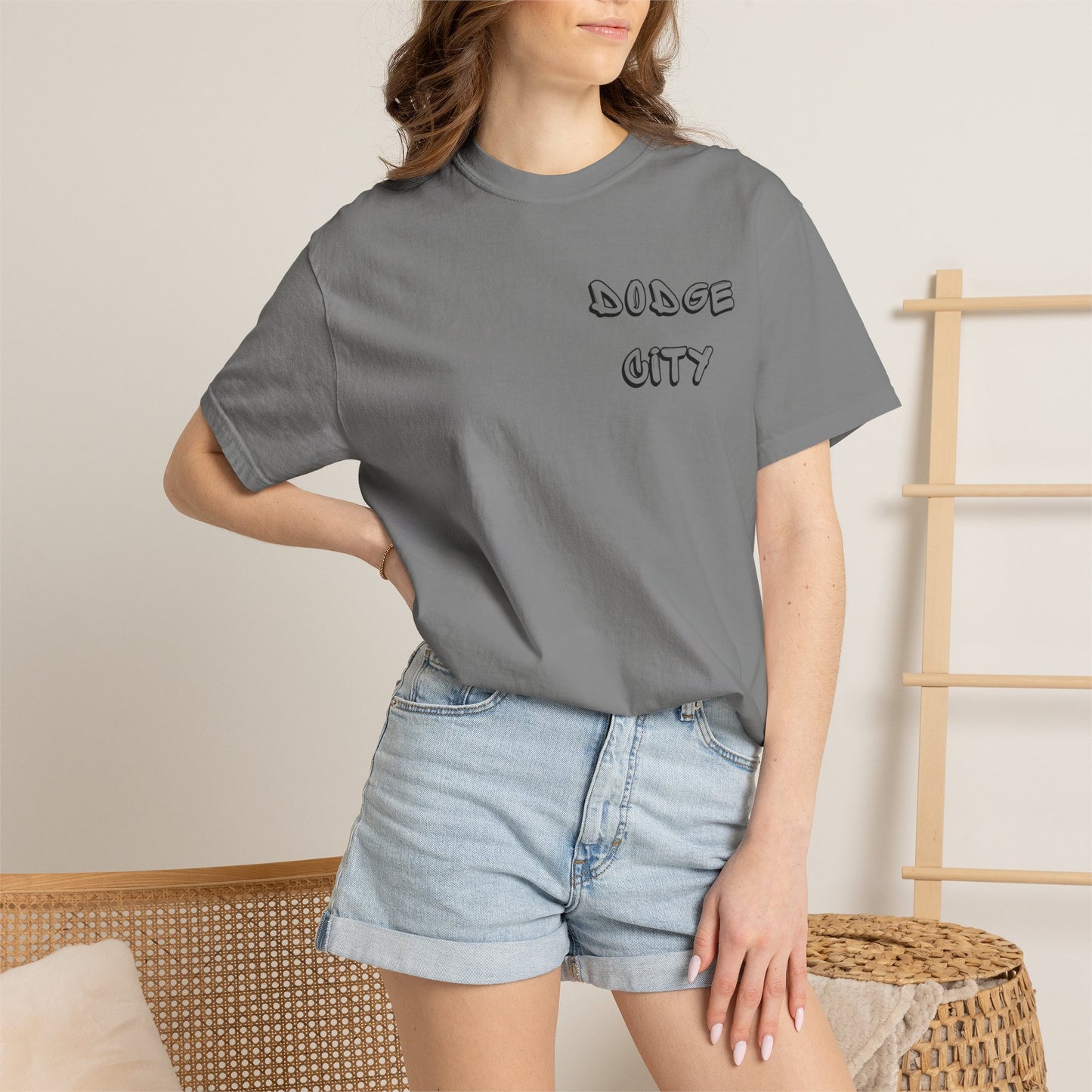 Dodge City Pocket - Graphic Tees (Color Options)