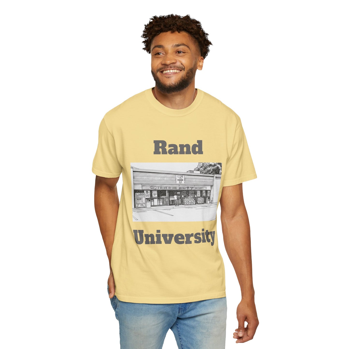 Rand University - Corner Store - Graphic Tees  (Color Options)