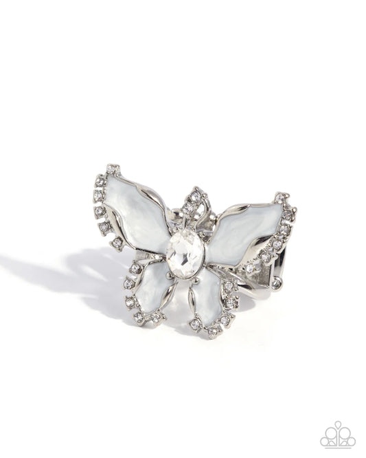 Bewitching Butterfly - White