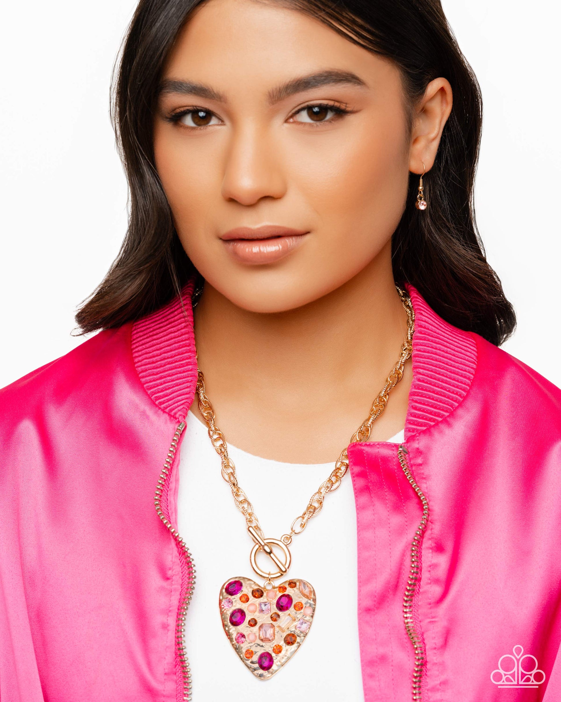 Circulated Chic - pink - Paparazzi necklace