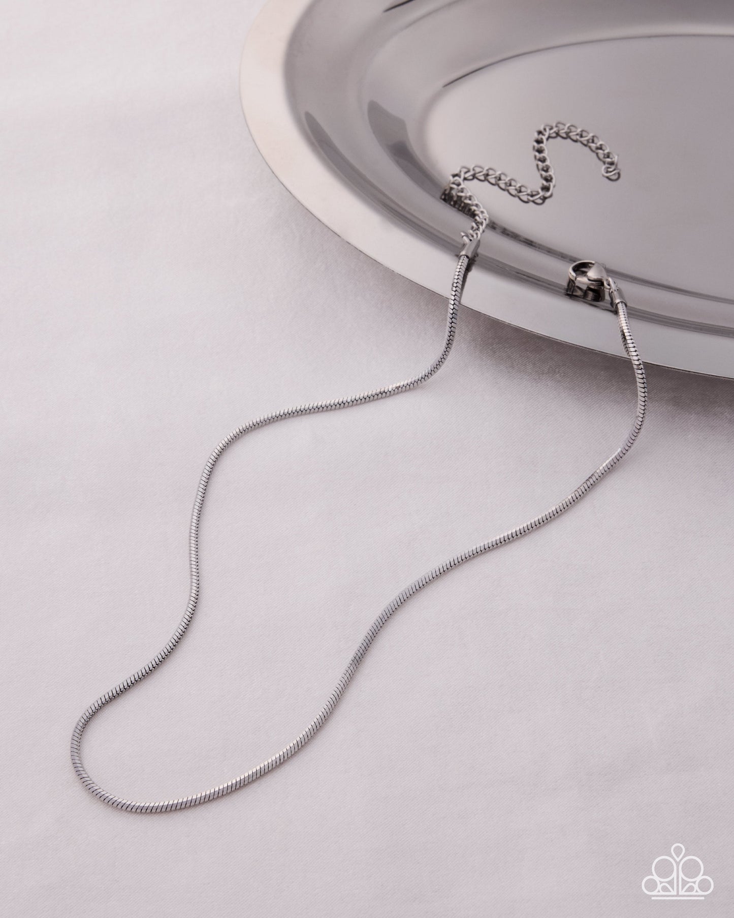 Coiled Celebration - silver - Paparazzi necklace