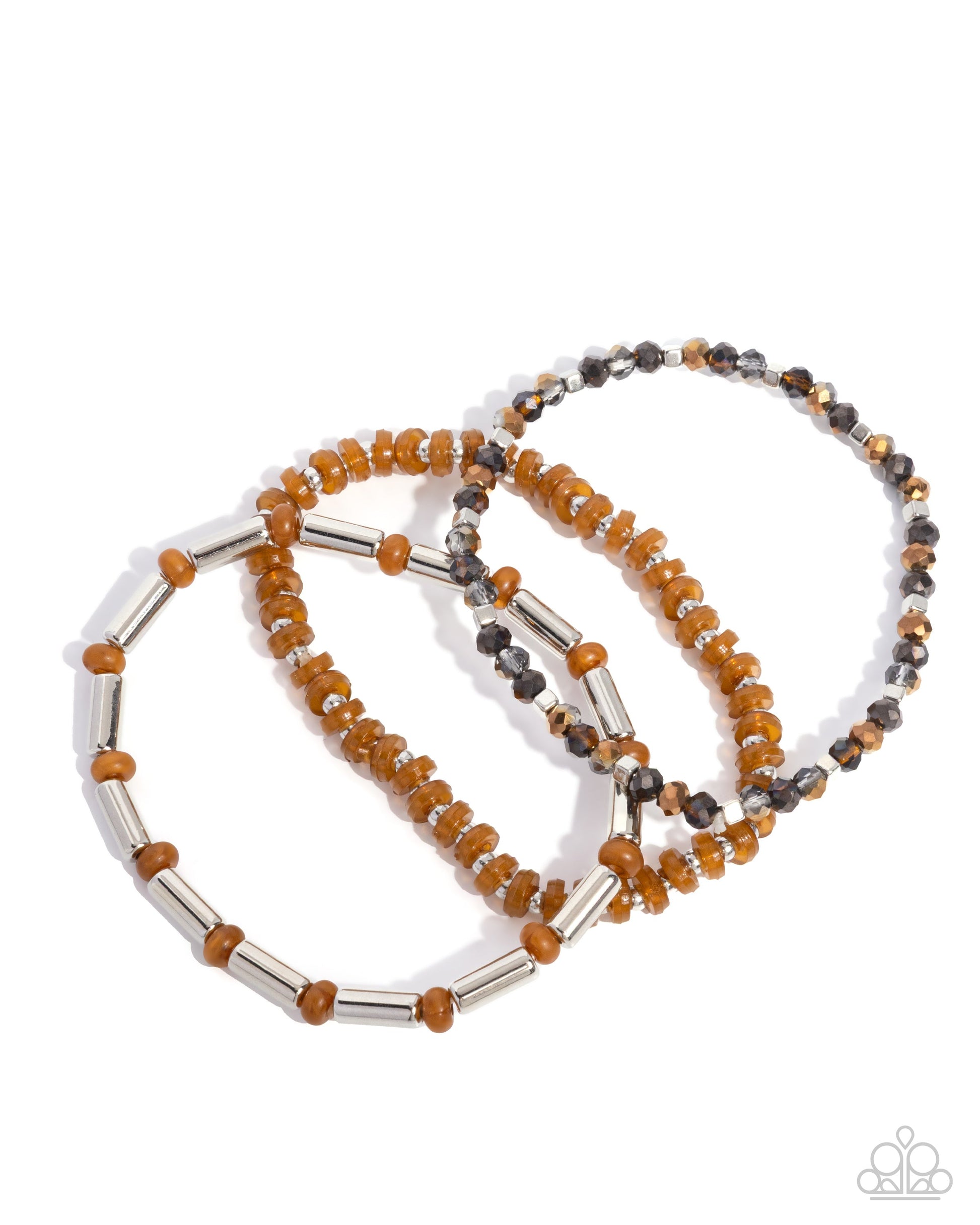 Flash of Fashion - brown - Paparazzi bracelet