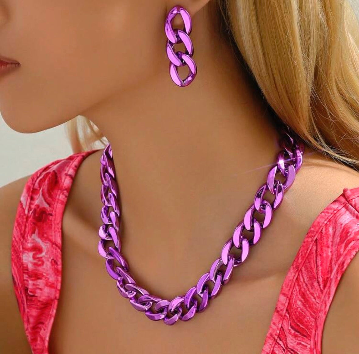 Chain Links - Purple