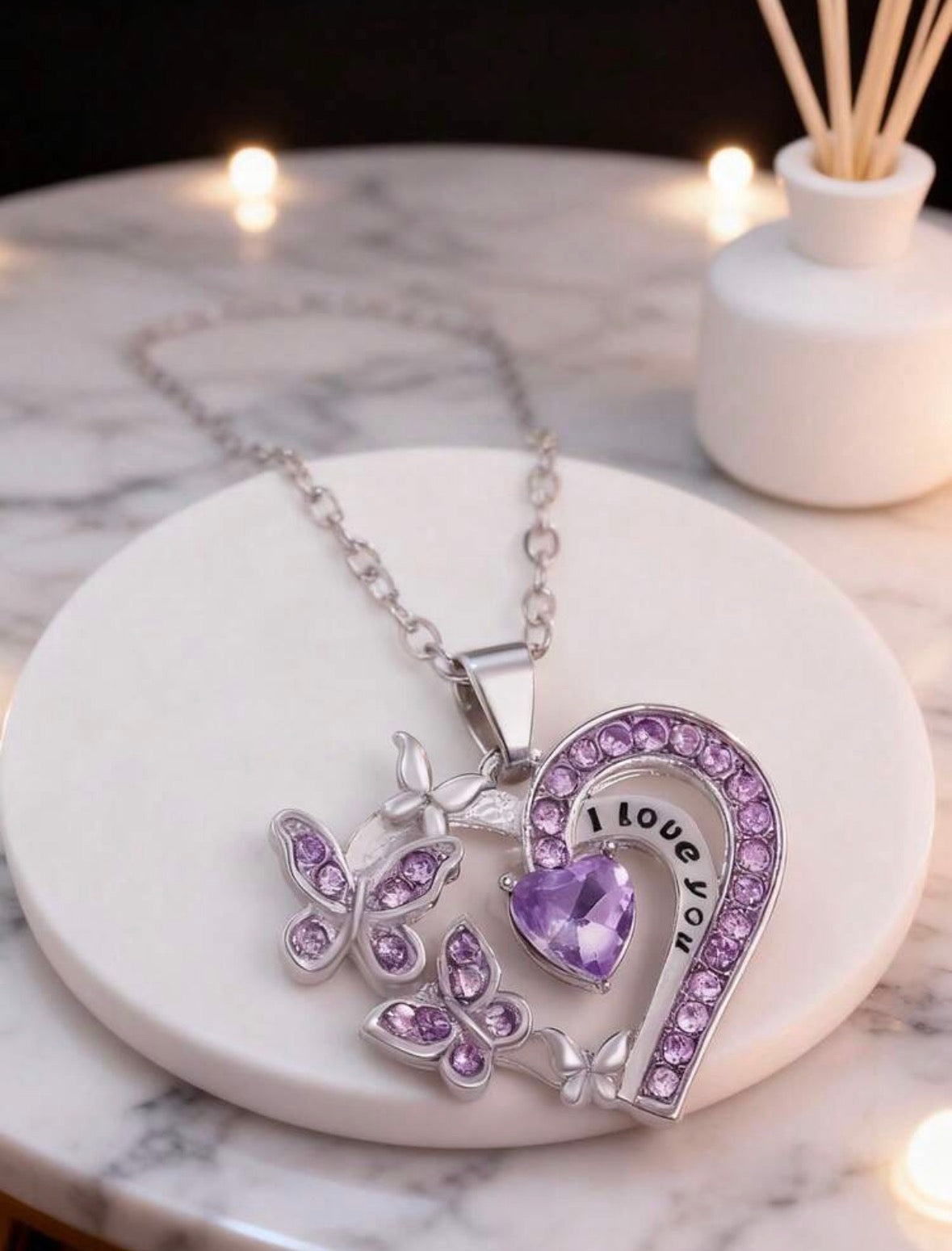 Heart Flutters - Purple