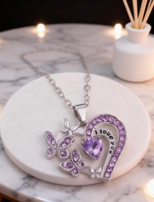 Heart Flutters - Purple