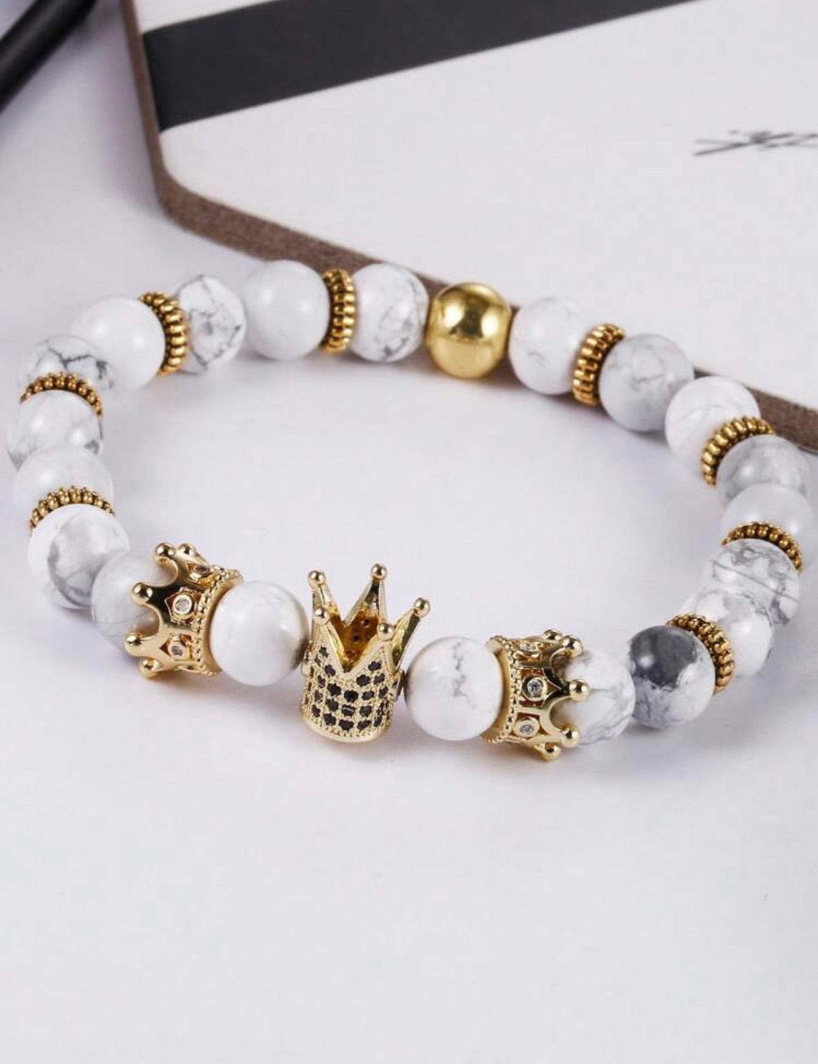 Crowned Jewel - White
