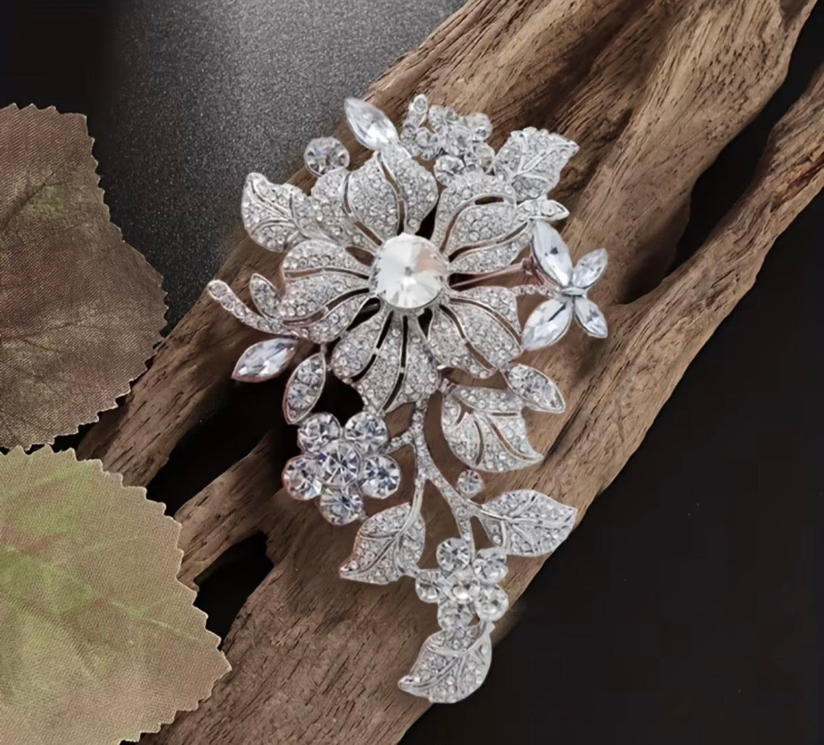 Floral Status - Brooches