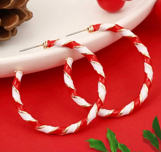 Candy Cane Road - Red