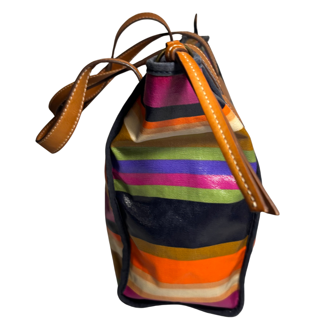 Fossil Striped Tote - Purses