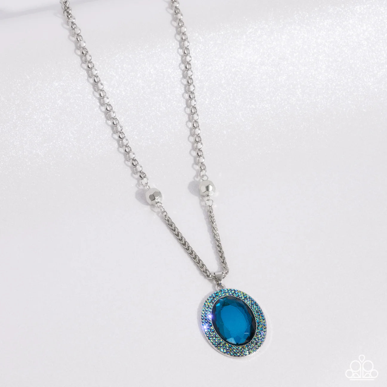 Manufactured Majesty - Blue Necklace