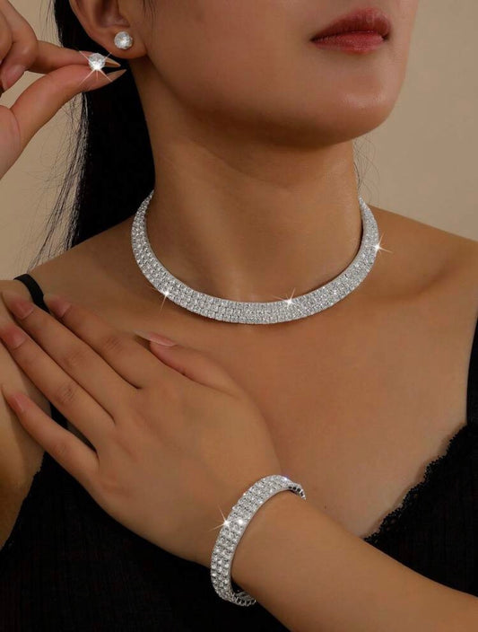 Blinging All The Way - Silver - Complete Look