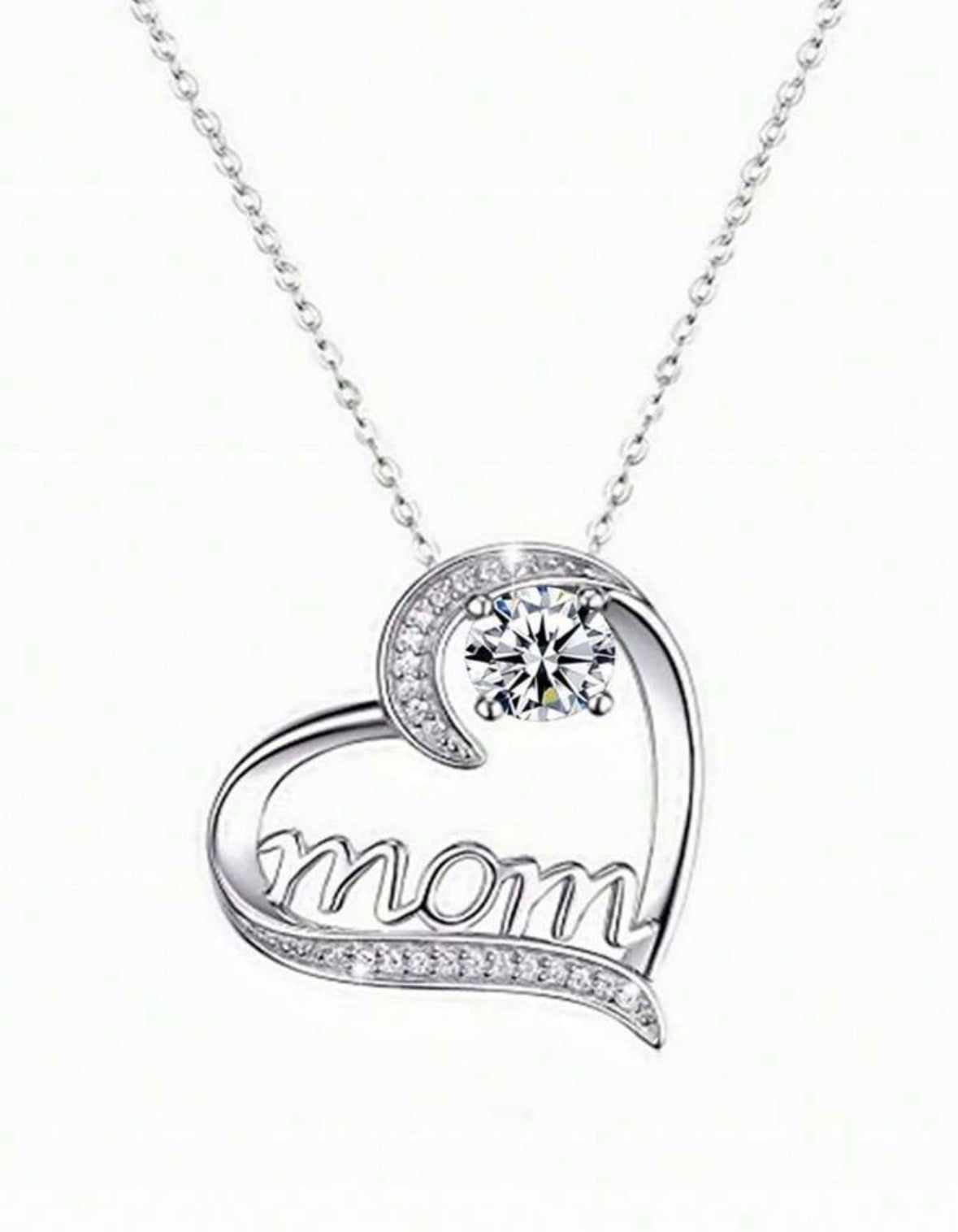 Love Mom - Silver