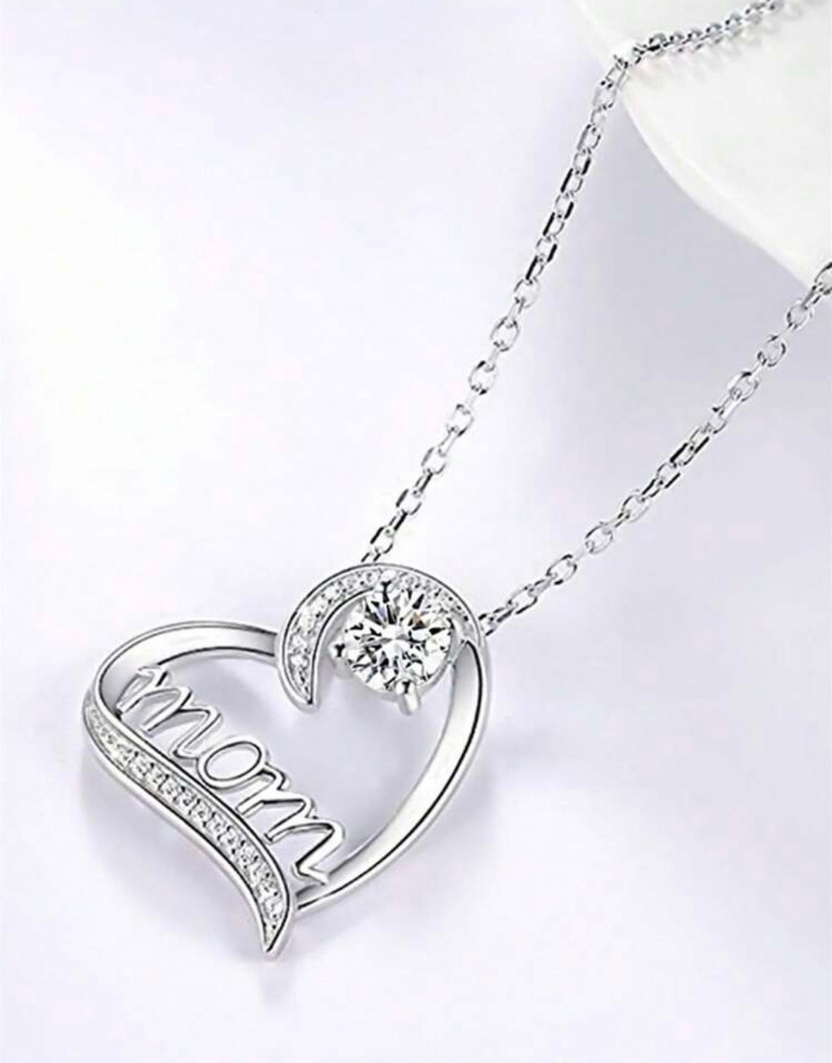 Love Mom - Silver