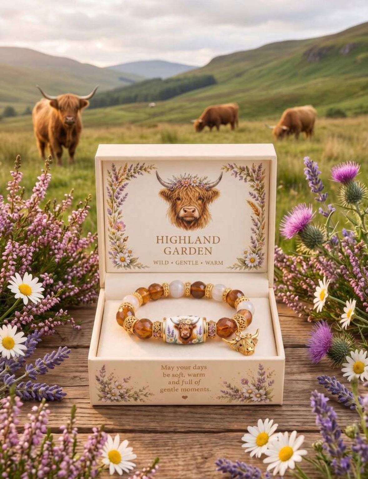 Highland Garden - Brown