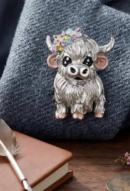 Highland Moos - Brooches