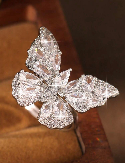 Bountiful Beauty Of Butterflies - Silver