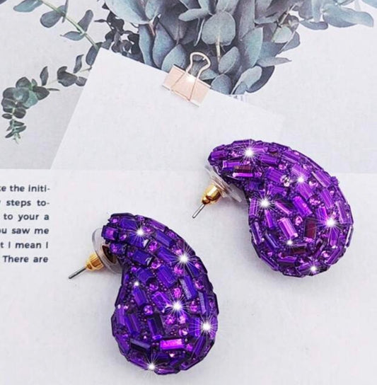 Teardrops - Purple