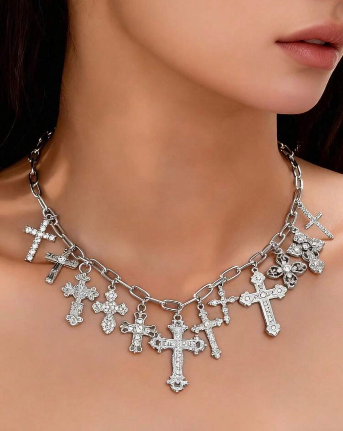 Cross My Charms - Silver