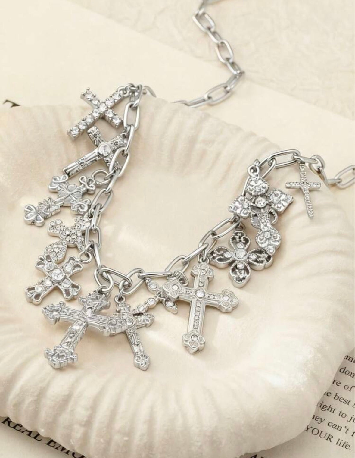 Cross My Charms - Silver