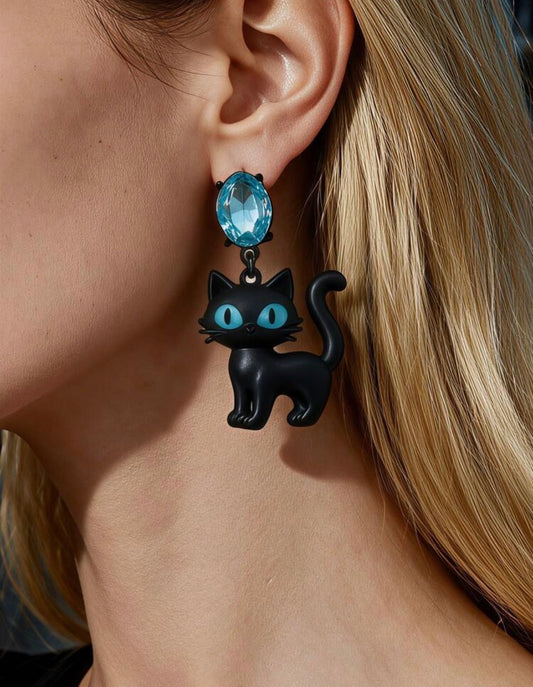 Spooky Kitty - Blue