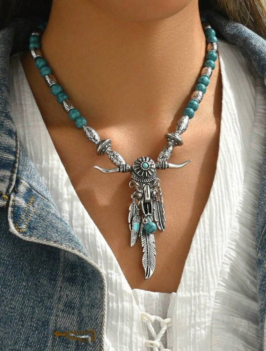 Longhorn Luxury - Blue
