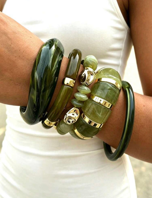 Stacks On Stacks - Green