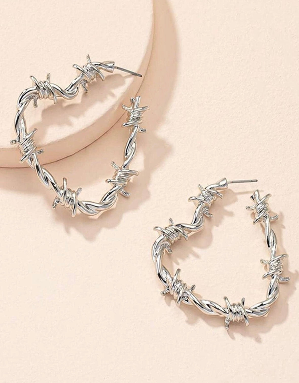 Barbed Wire Love - Silver