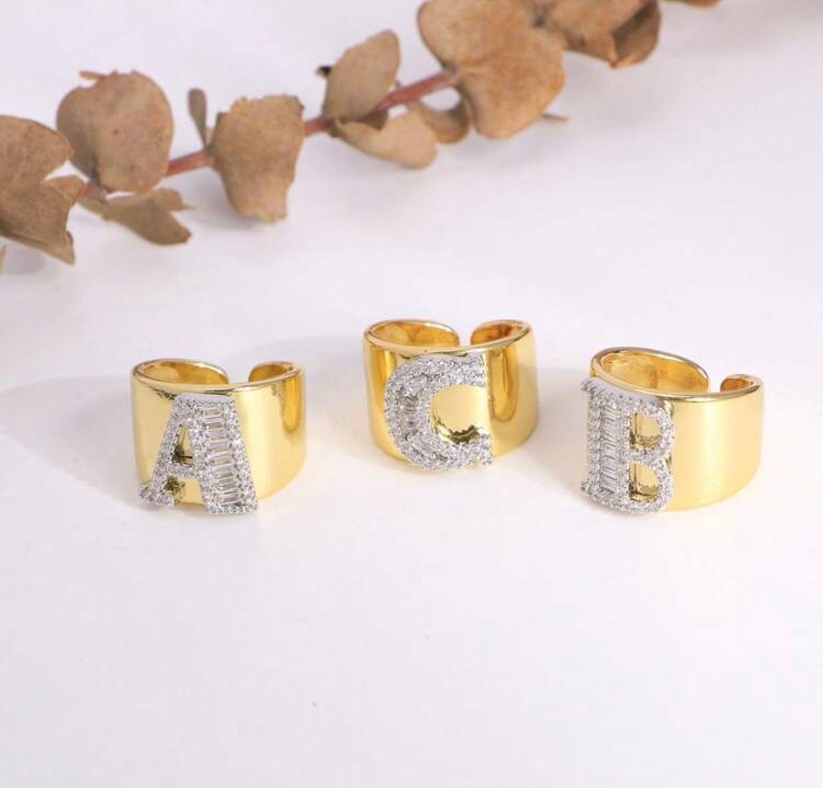 It's All in a Name - Gold - Initials - C