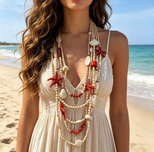 She Sells Seashells - Red
