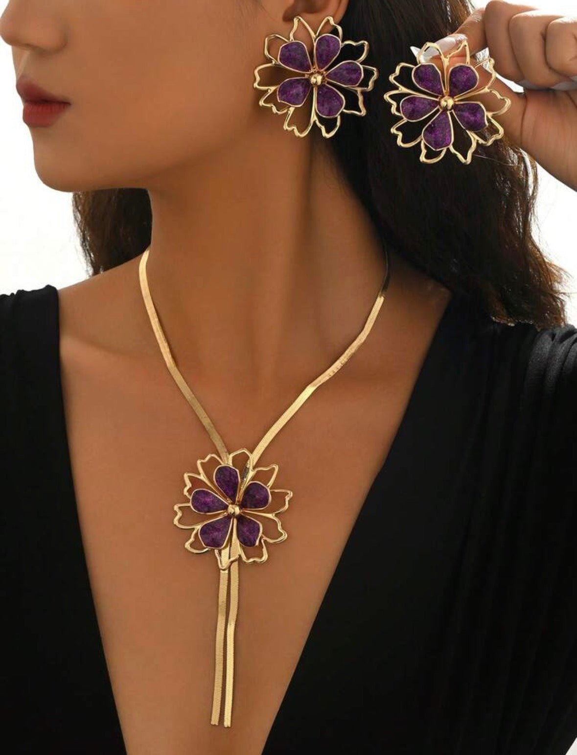 Elegant Florist - Purple - Complete Look