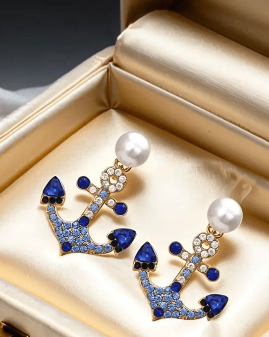 Ahoy Anchors - Blue