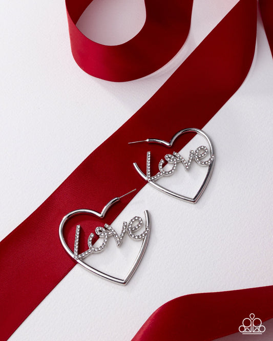 Lovely Cadence - Hearts - Silver