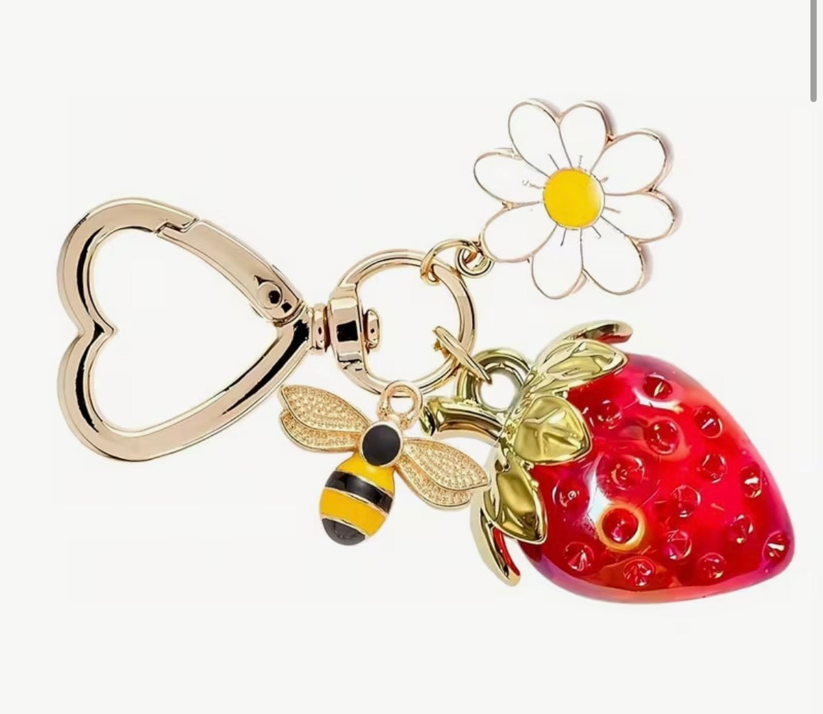 Berry Bee - Bag Charms