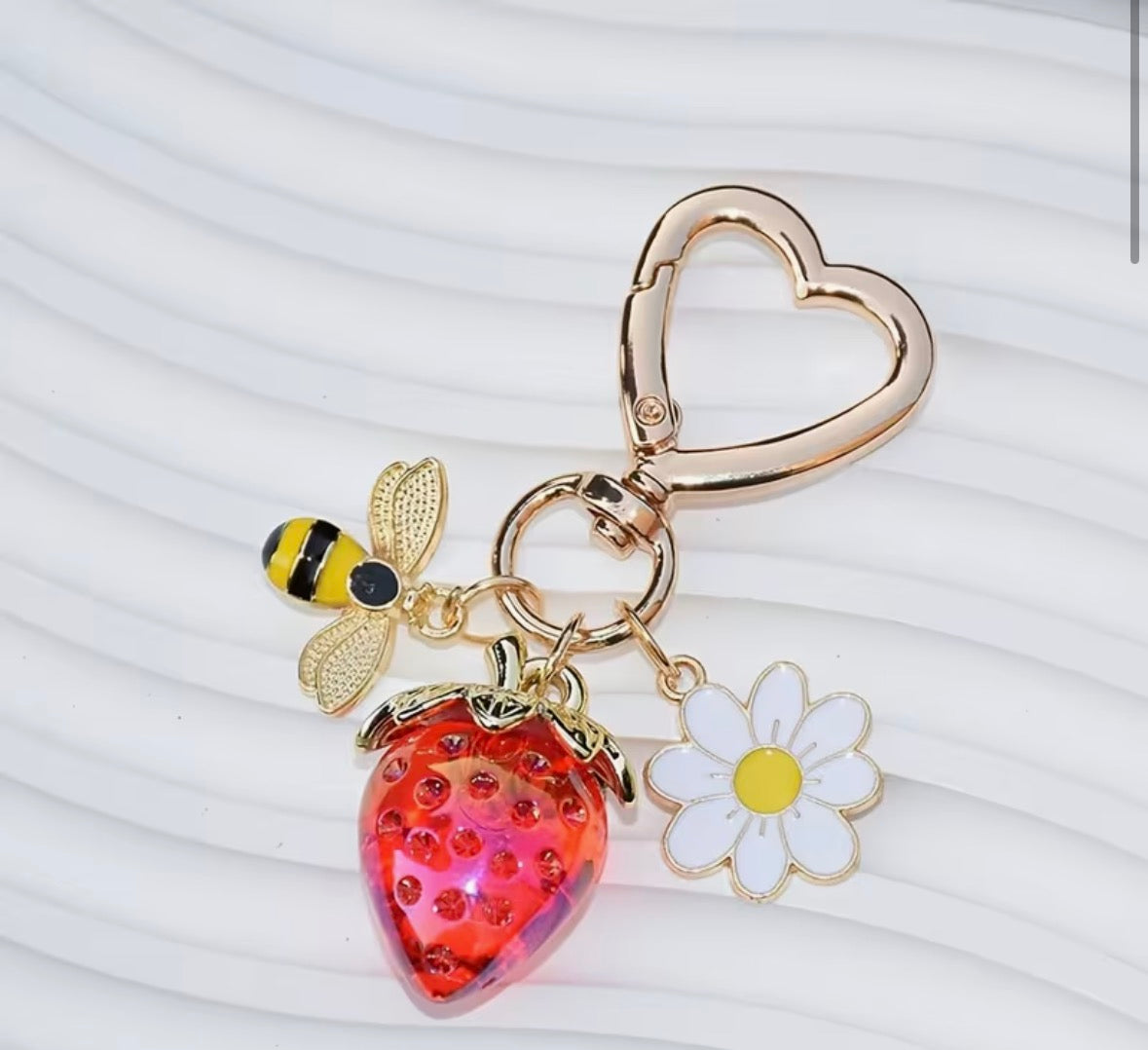 Berry Bee - Bag Charms