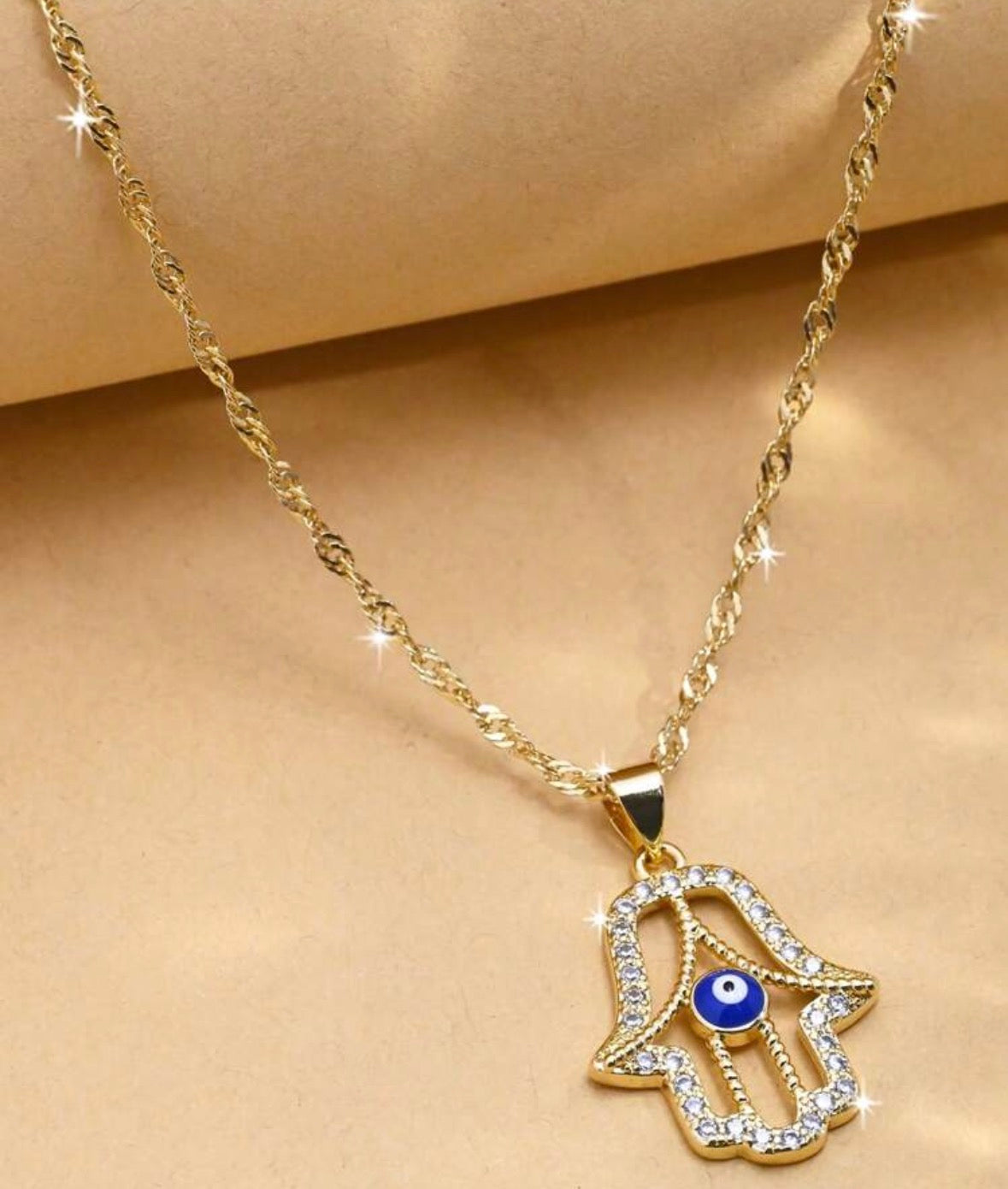 I go Hamsa - Blue