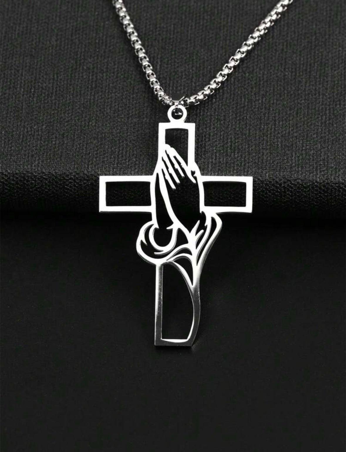Praying Hands - Silver