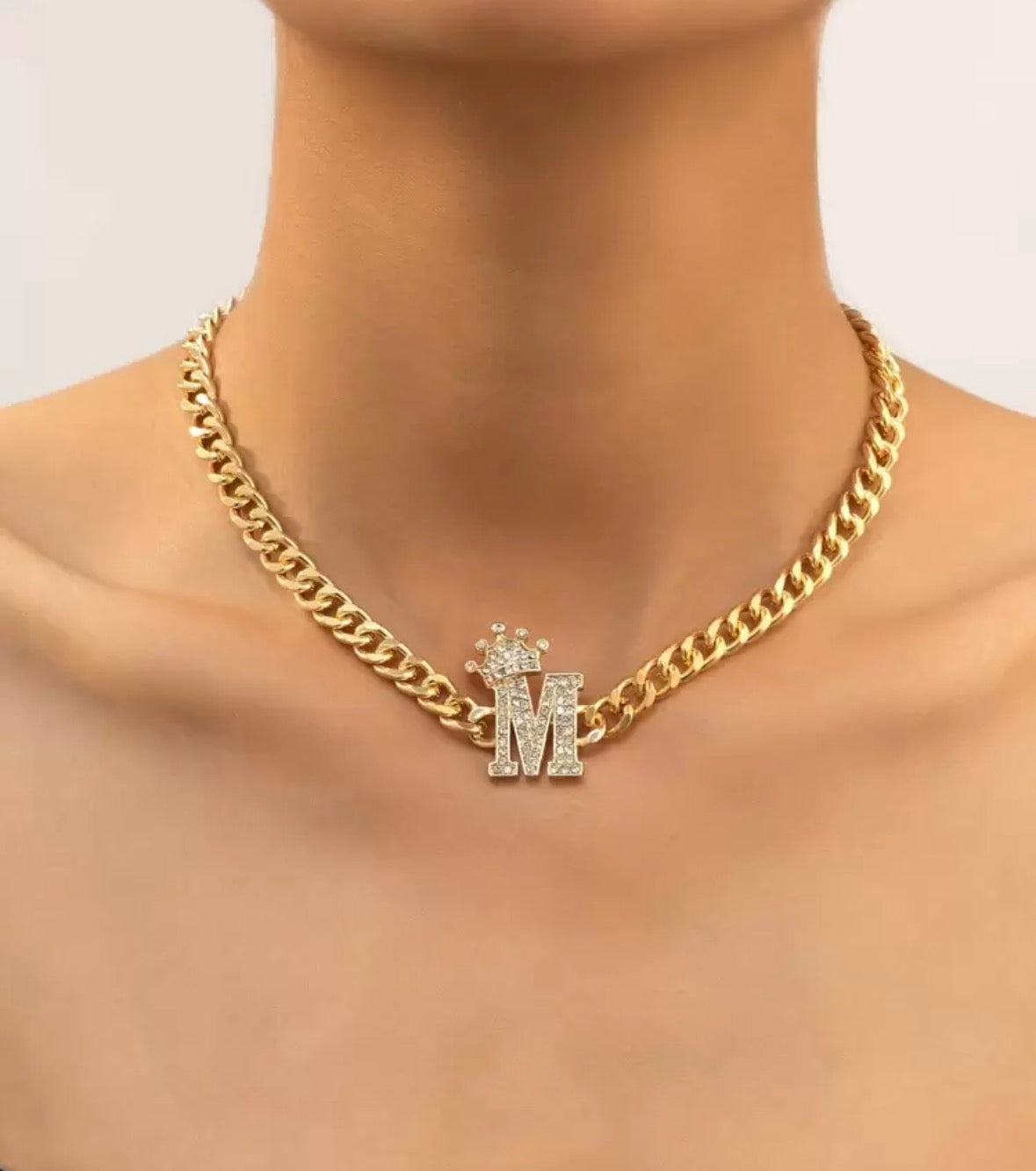 The Queen Of All Things - Gold - Initial M